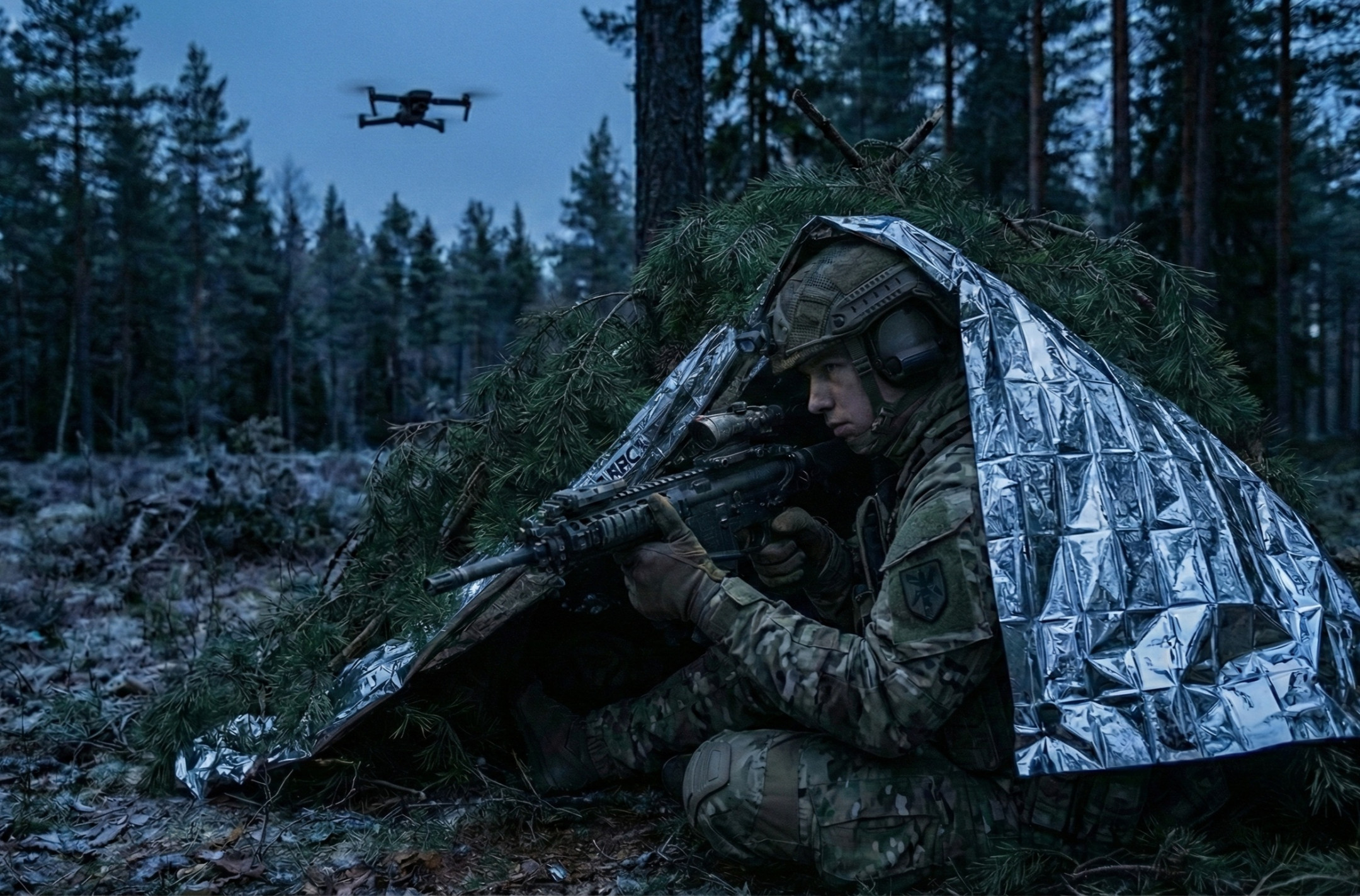 Jak ukryć się przed termowizją? Mit folii NRC