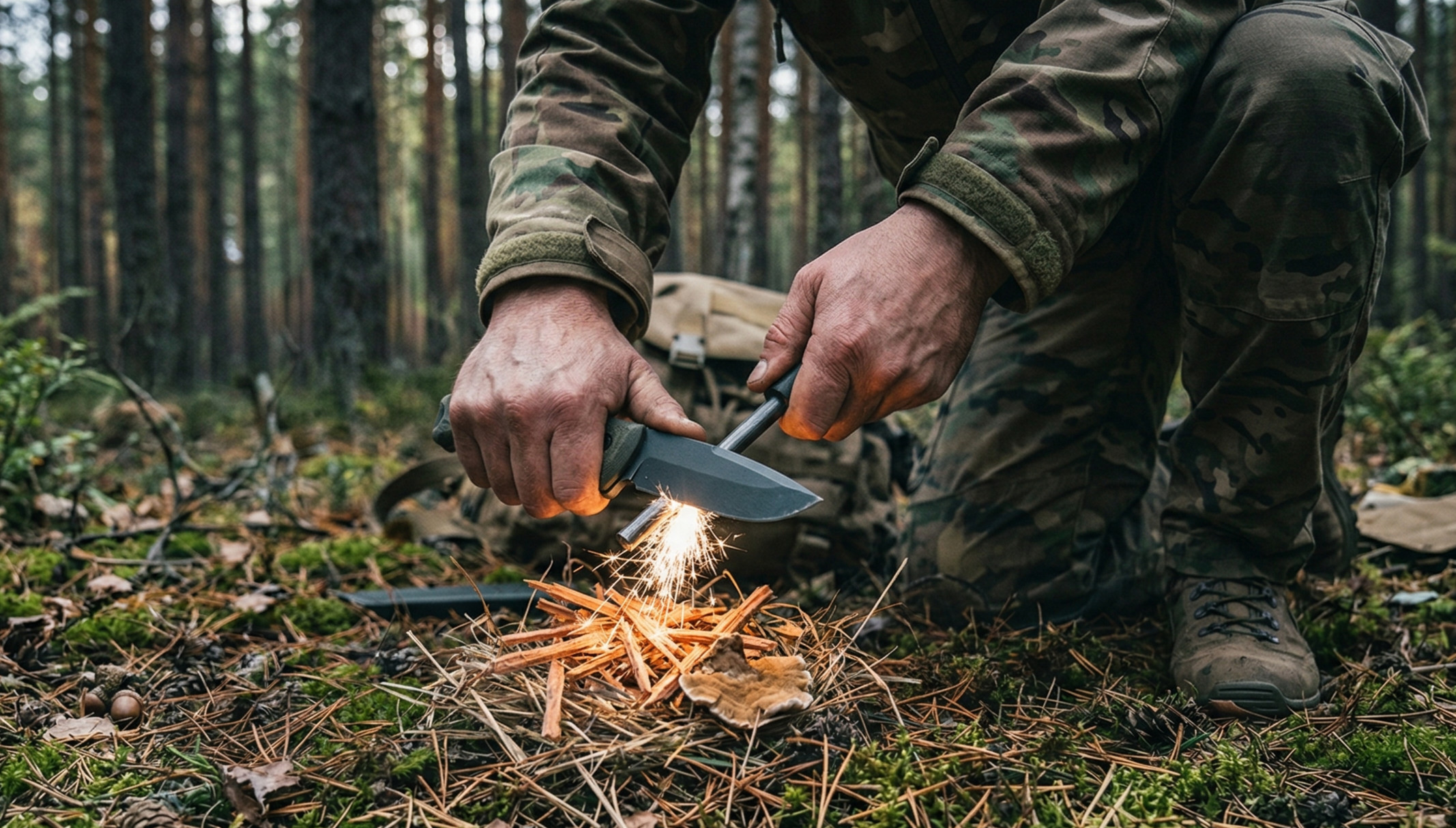 Sztuka przetrwania: Jak skutecznie krzesać ogień