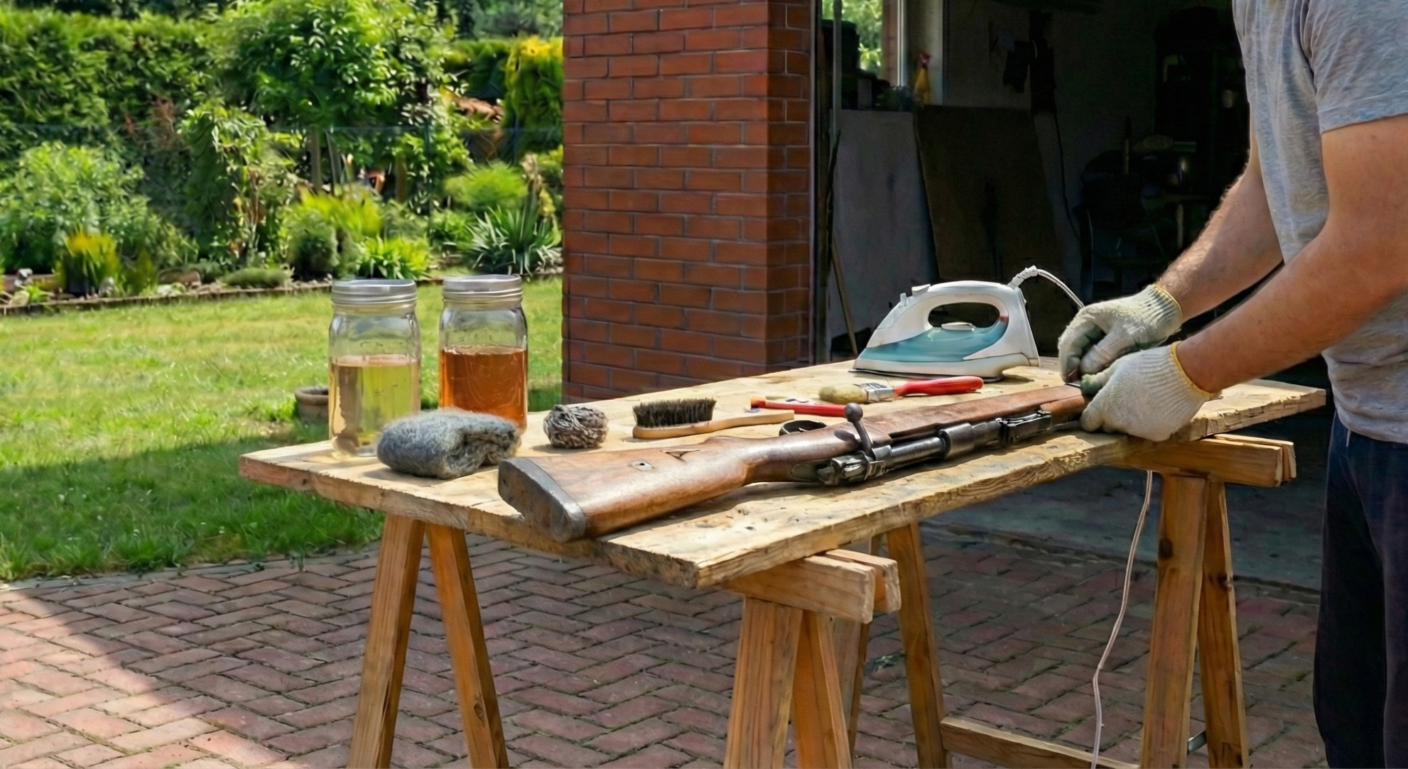 Renowacja kolby: jak odnowić drewno w broni?