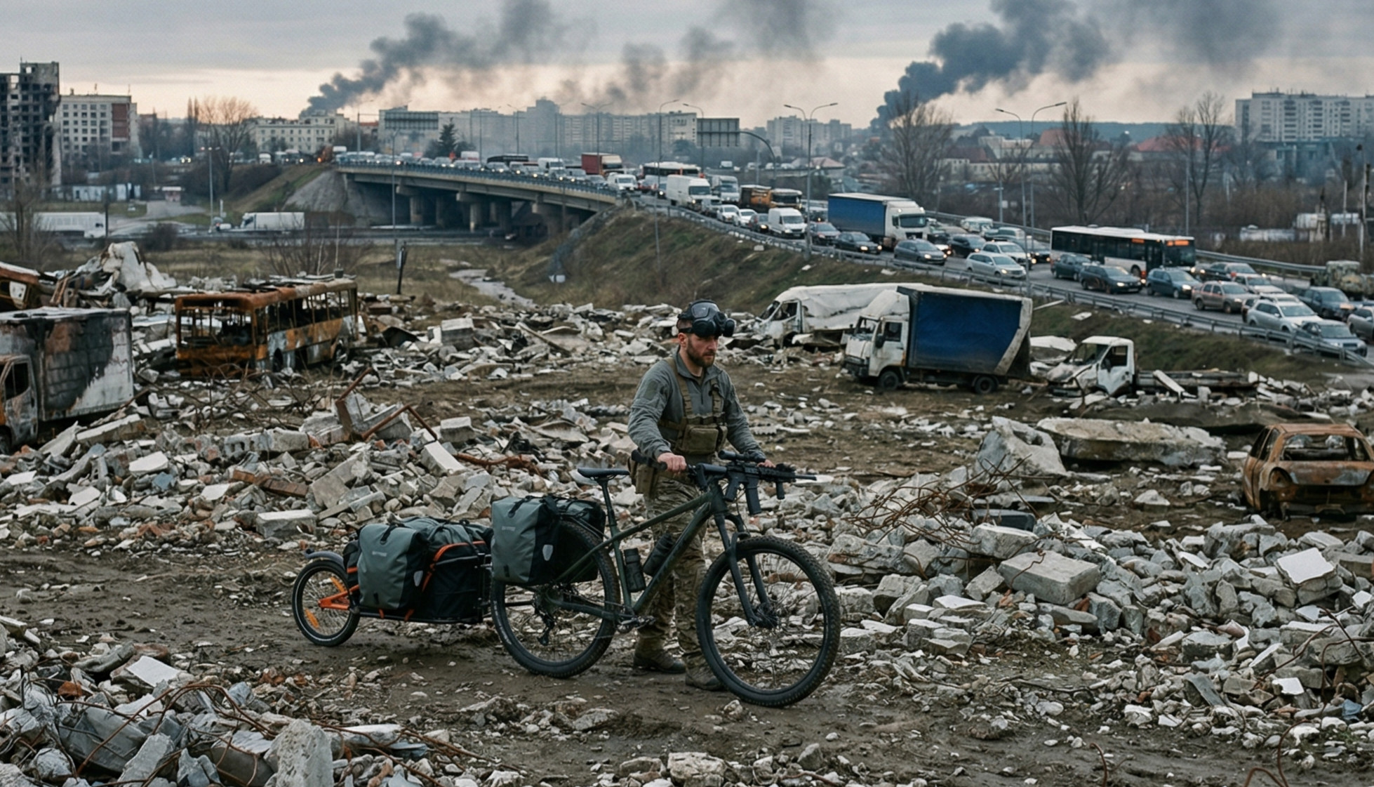 Bug Out Bicycle: cicha ucieczka z miasta