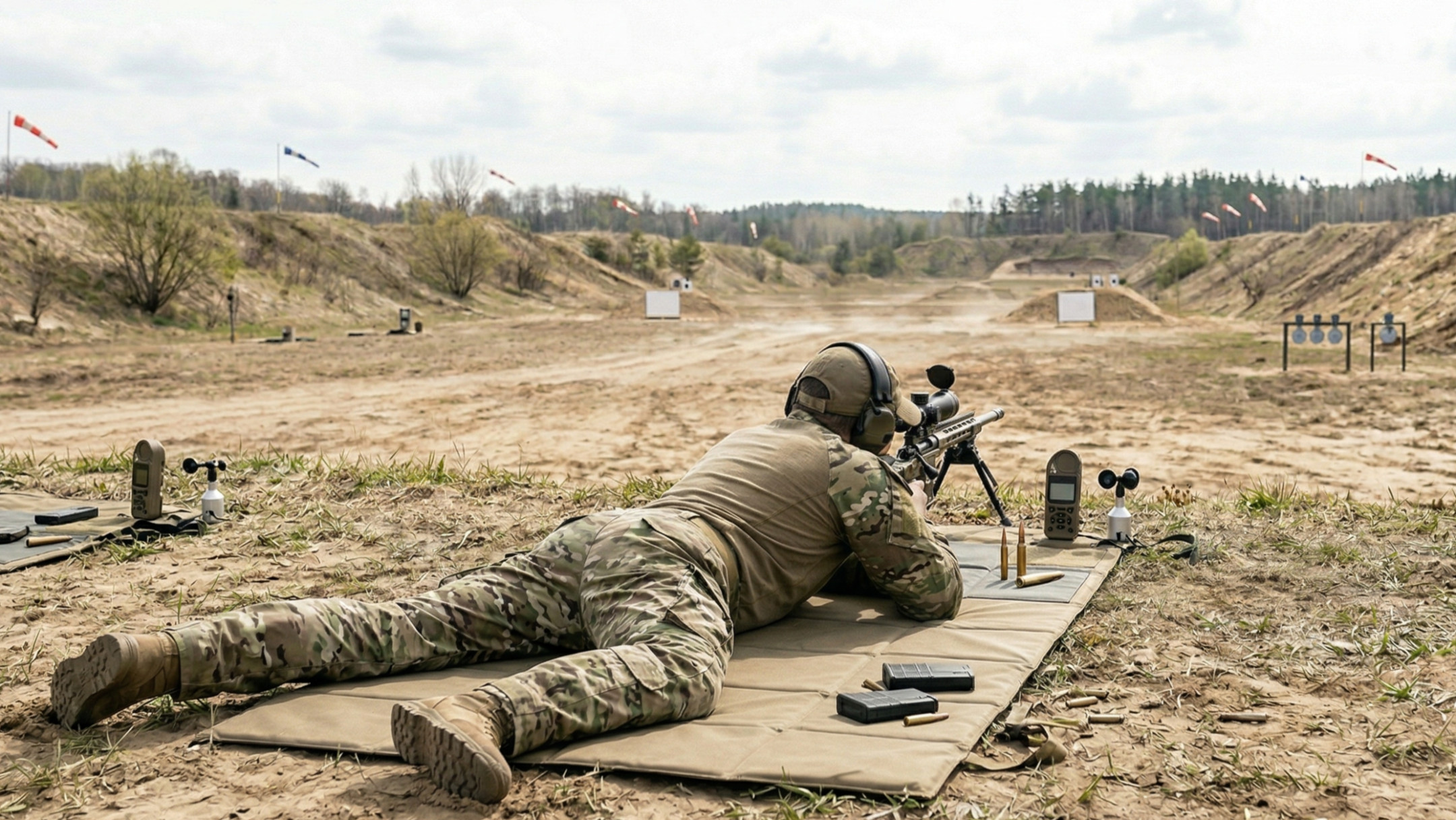 Wiosna na strzelnicy. Sztuka oceny wiatru