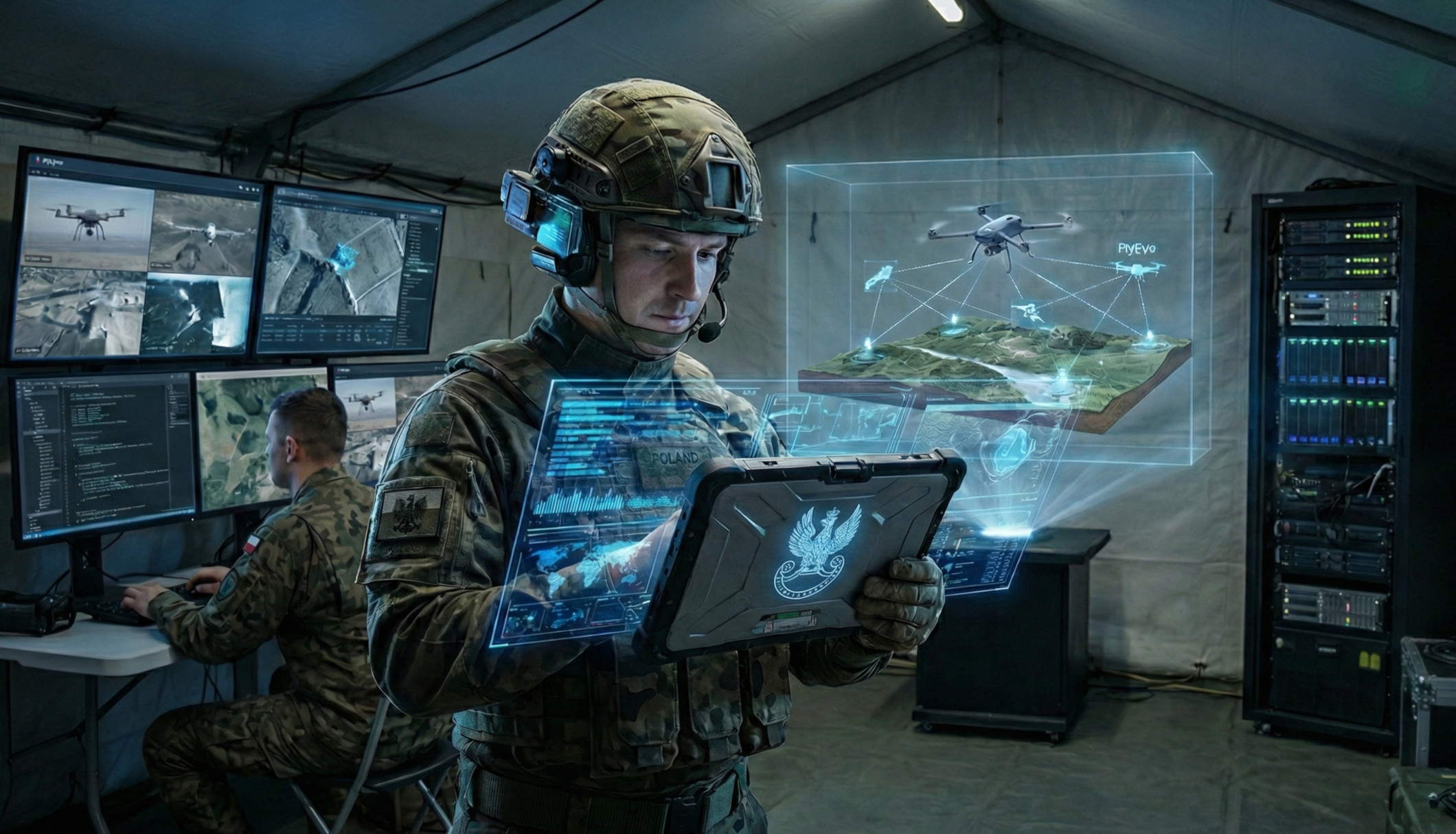 AI w polskiej armii: wojsko stawia na Bielika