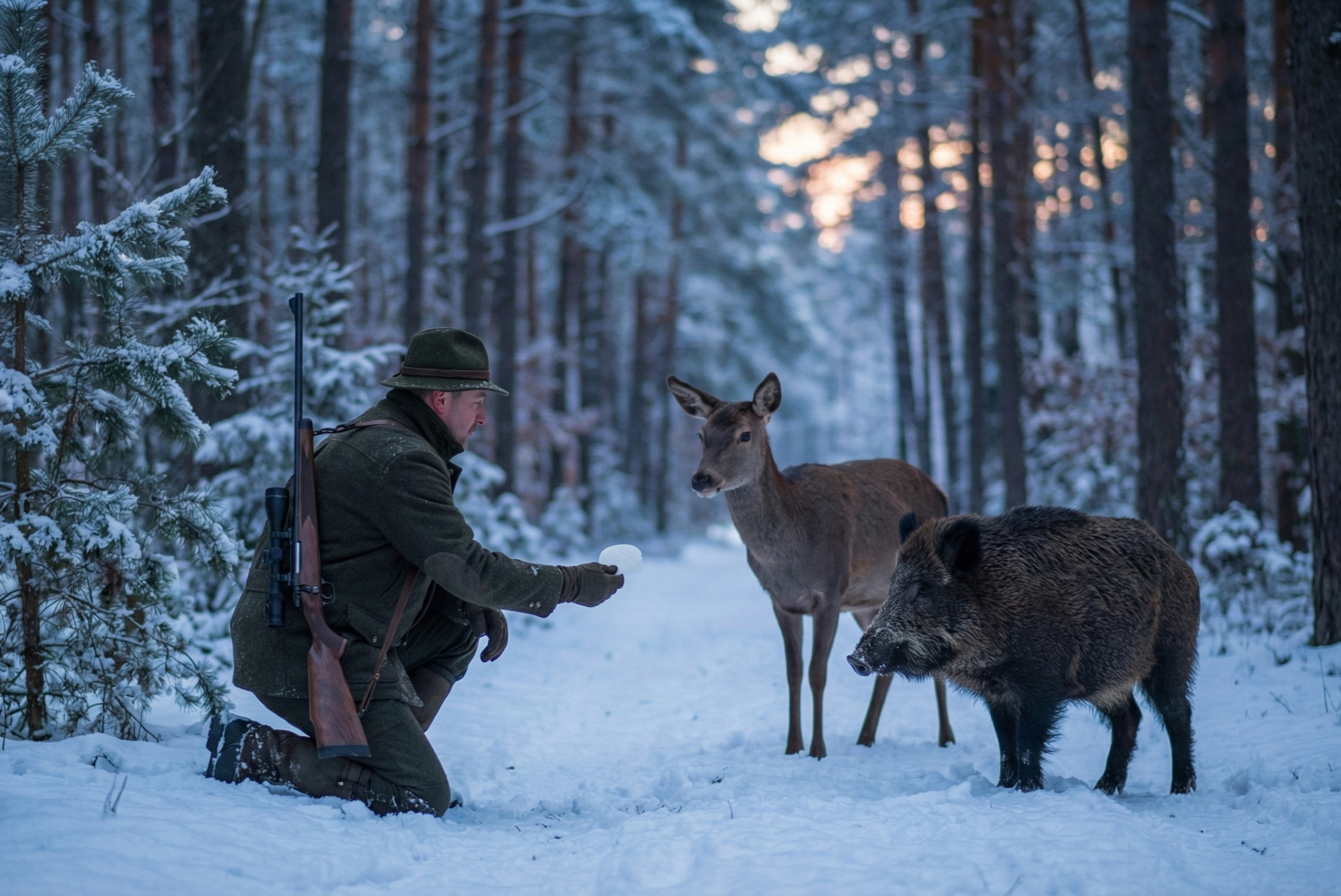 Myśliwskie tradycje wigilijne i noworoczne