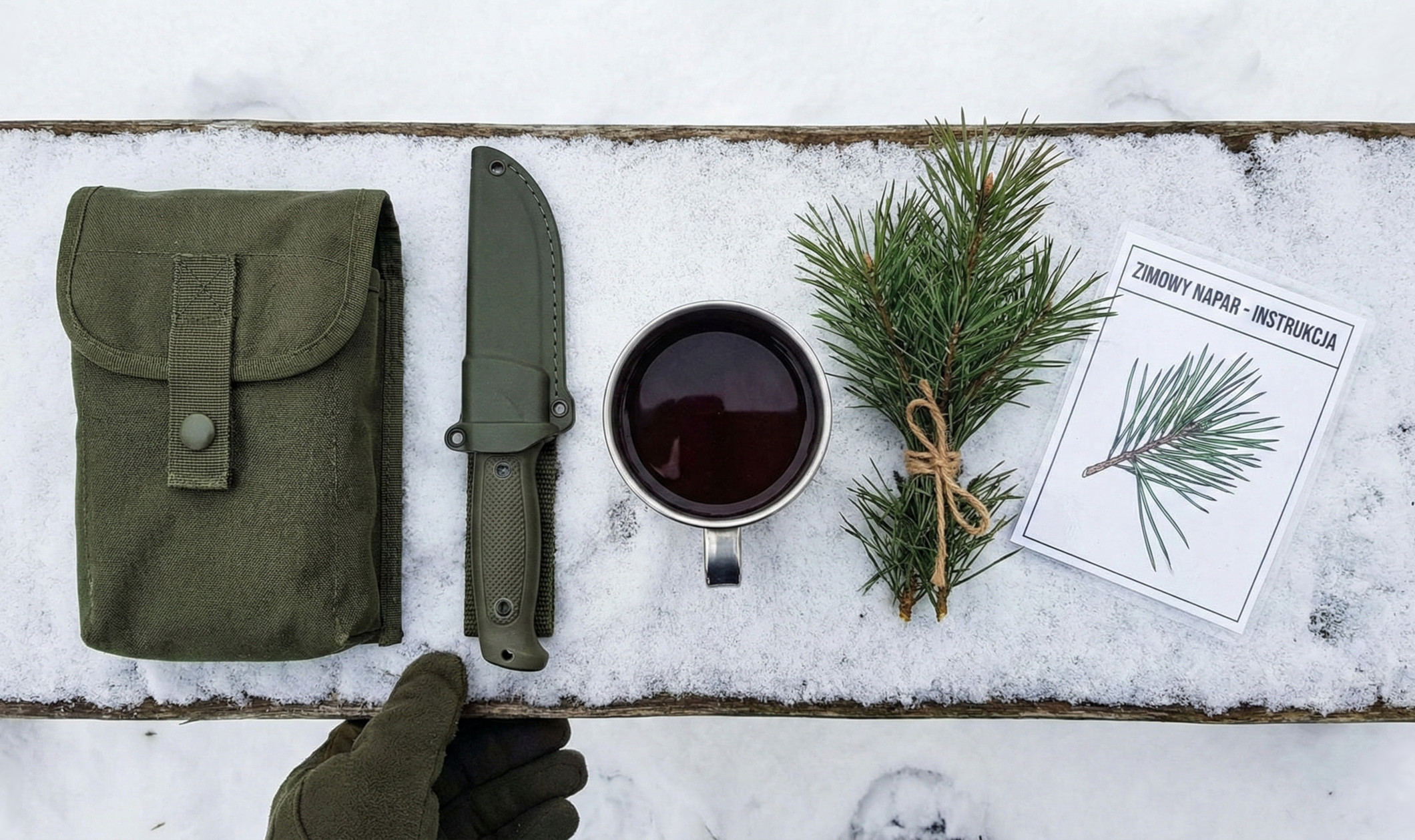 Zimowy napar - herbata z igliwia