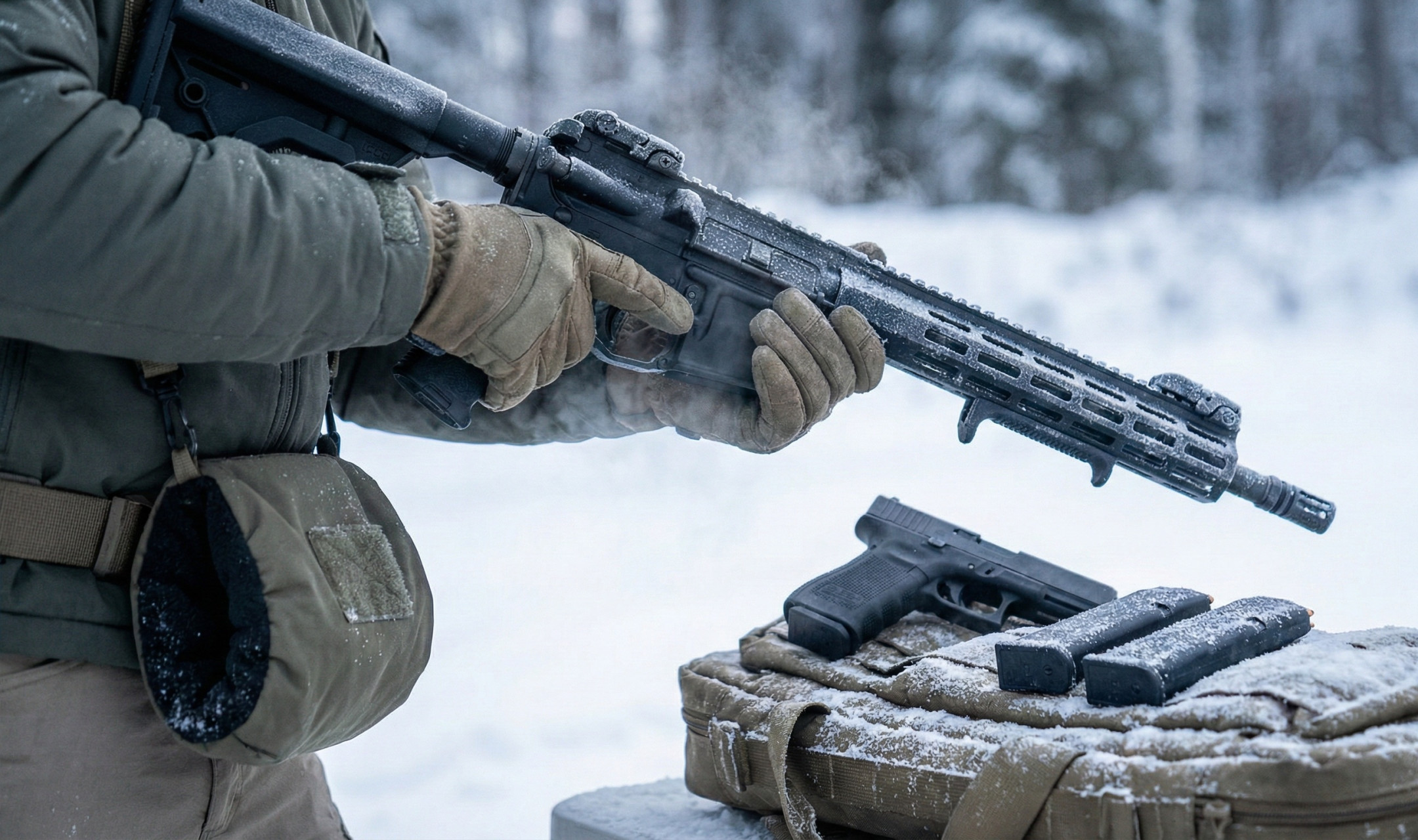 Zmarznięte dłonie a celność strzału