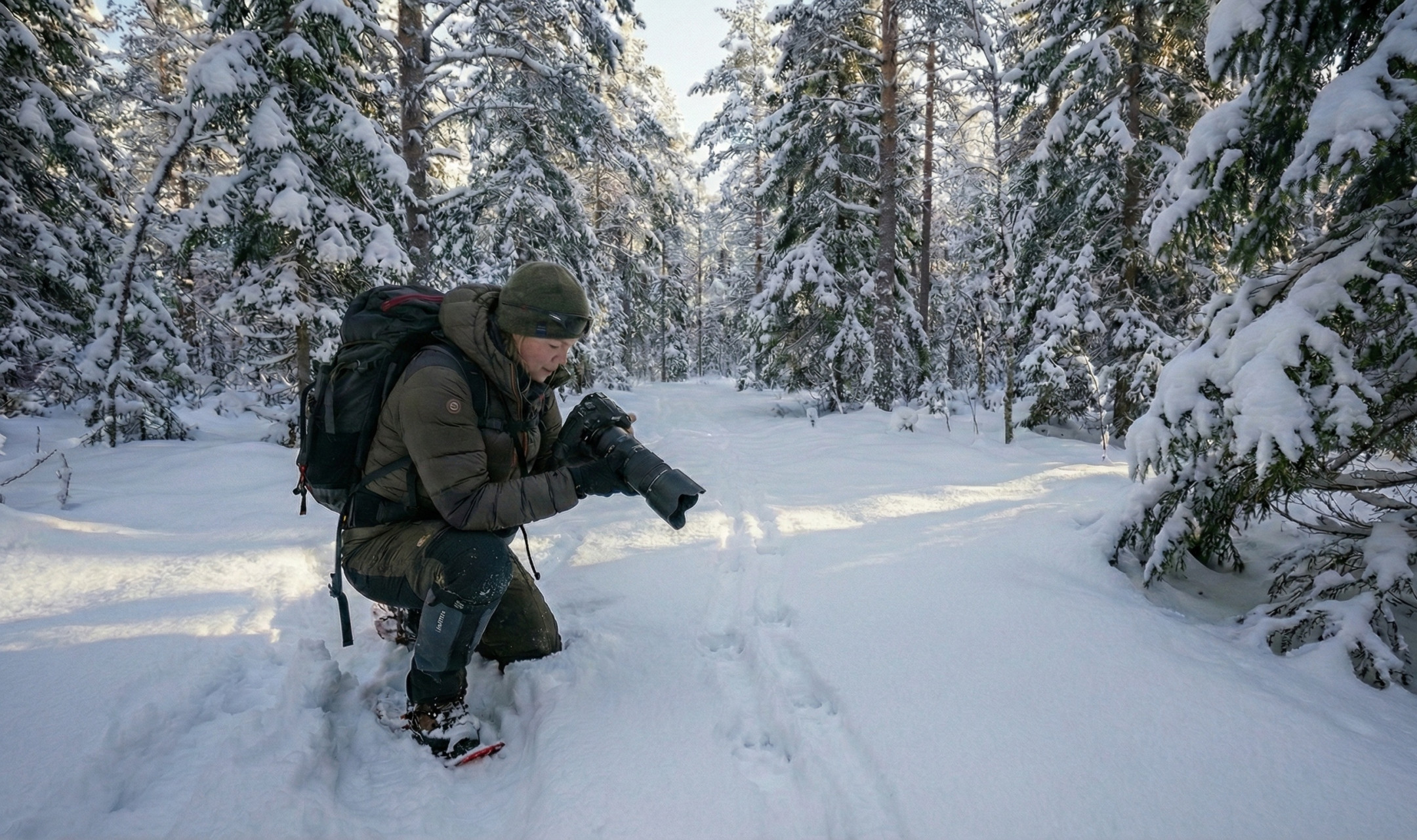 Sztuka tropienia: Jak czytać ślady na śniegu