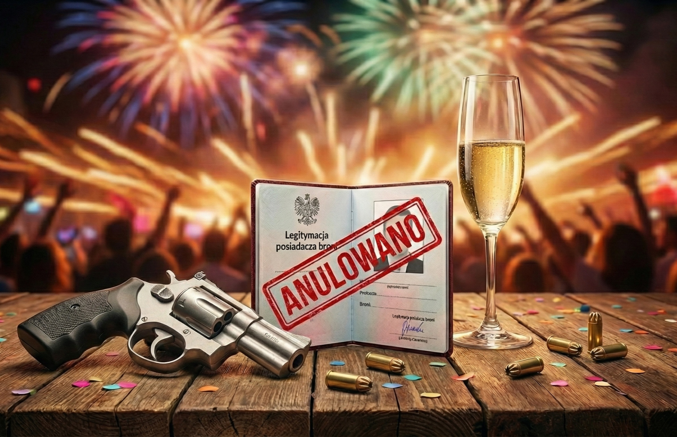 Sylwester: jak nie stracić pozwolenia przez głupotę