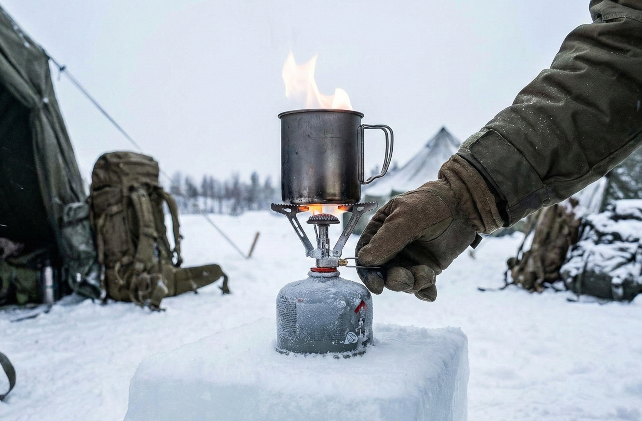 Dlaczego Twój palnik gaśnie na mrozie?