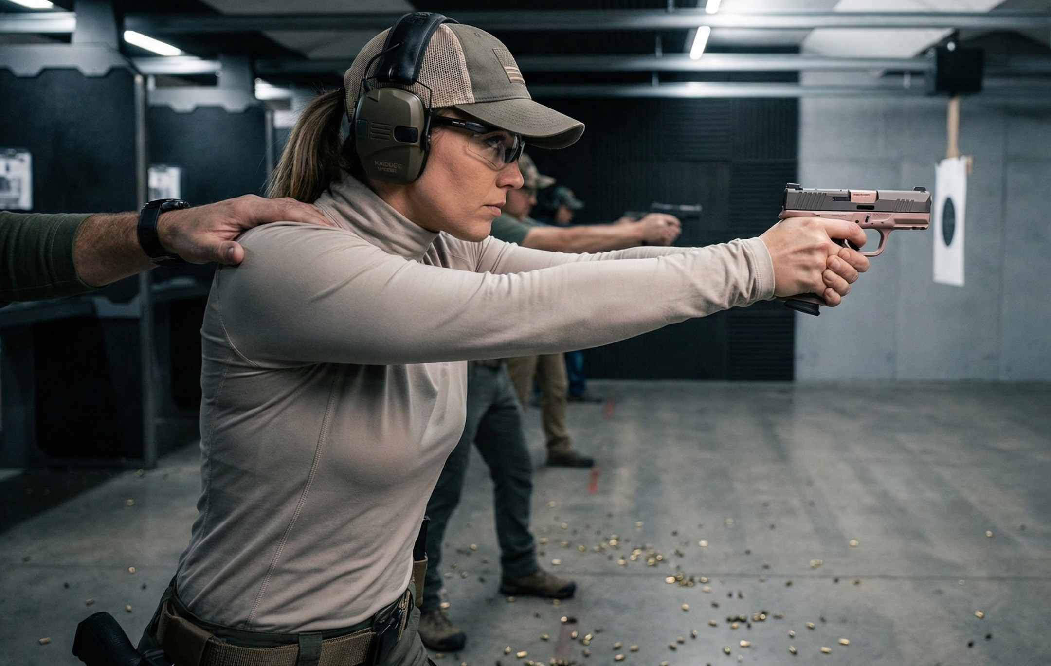 Ona i broń. Zasady udanego debiutu na strzelnicy