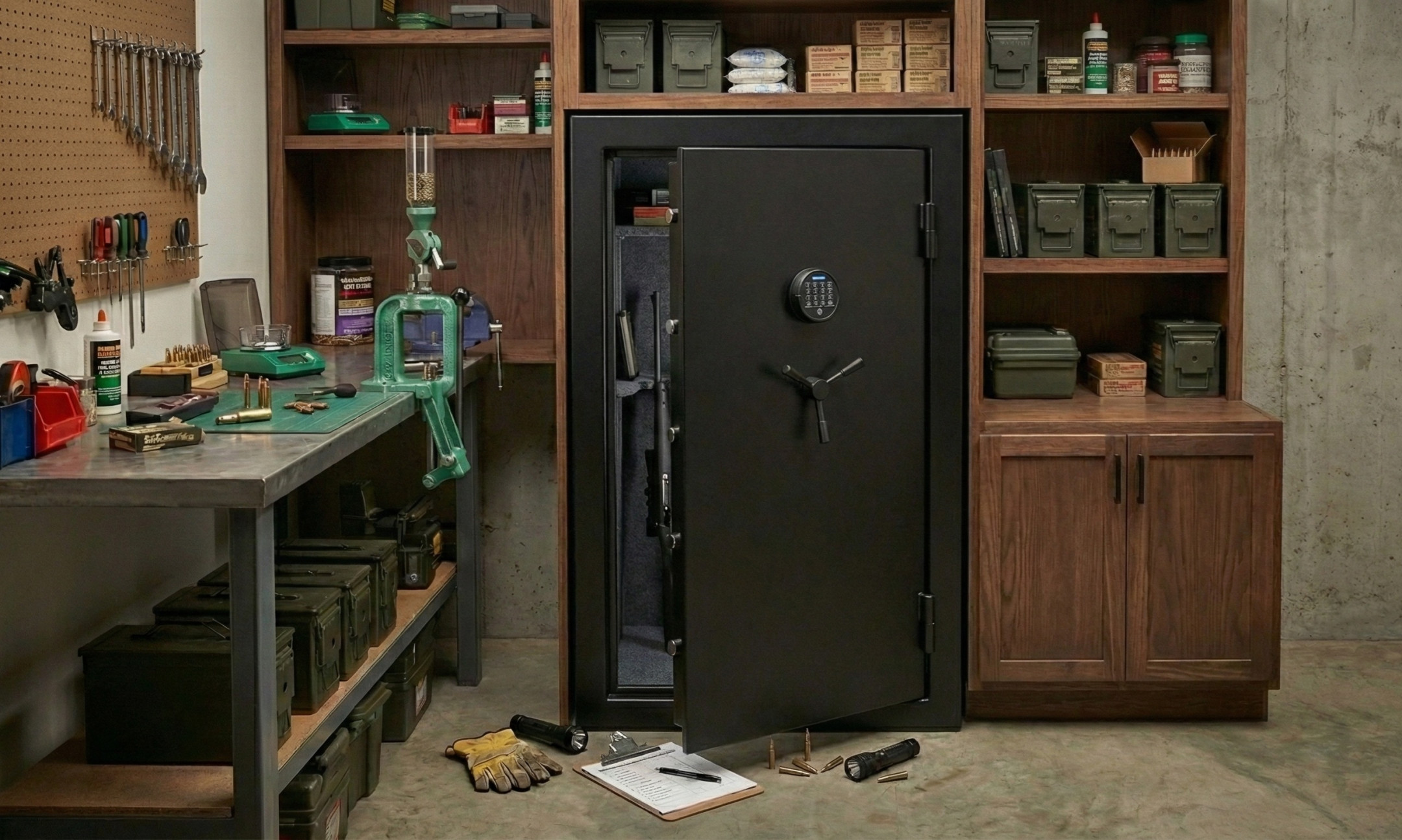 Święta, prezenty i... brak miejsca. Porządki w szafie na broń