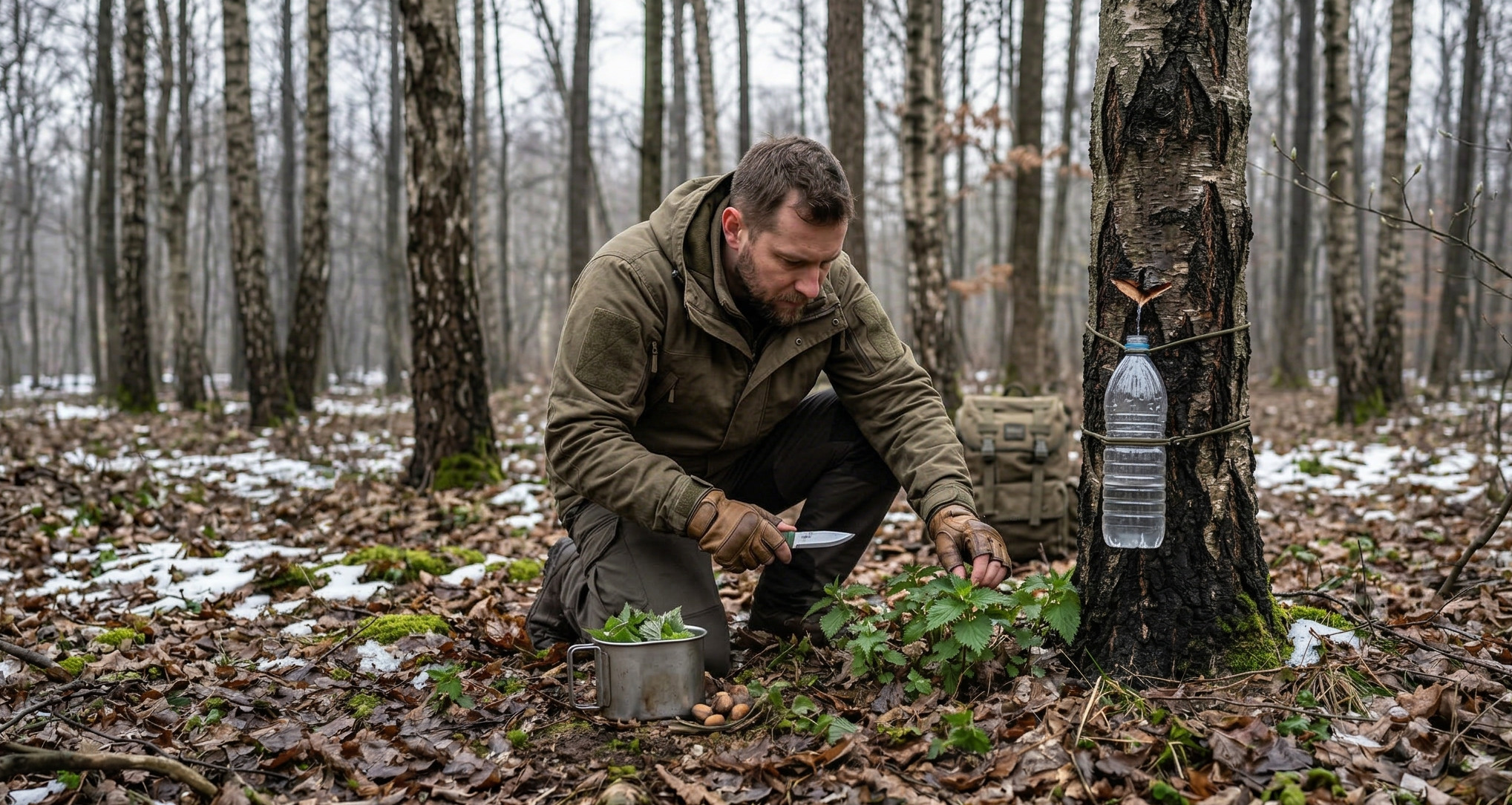 Wczesna wiosna. Przetrwanie gdy znikną zapasy