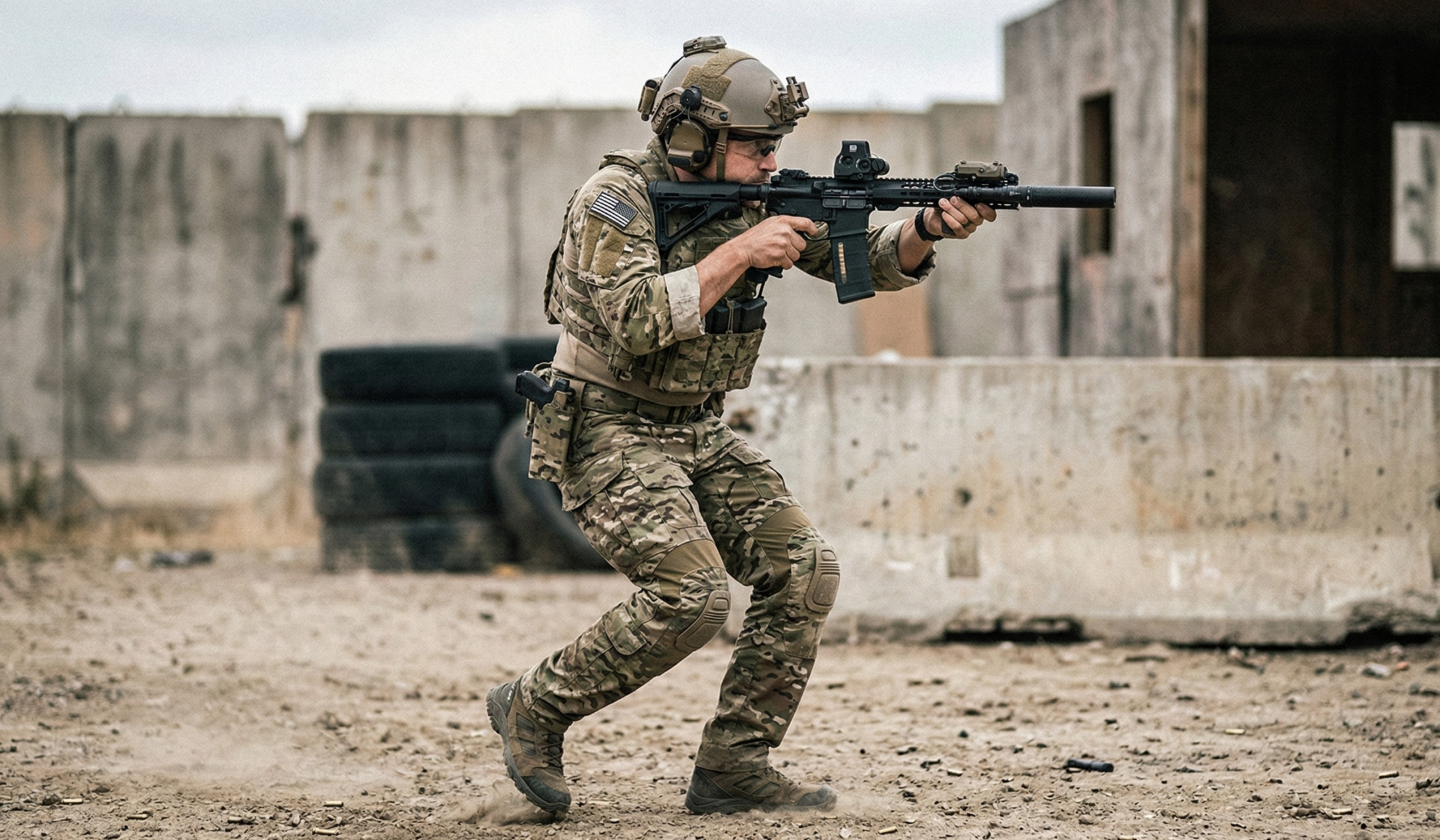 Cofanie się z bronią: taktyczny moonwalk