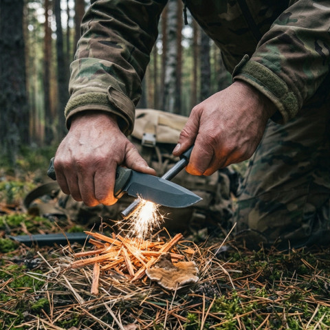 Sztuka przetrwania: Jak skutecznie krzesać ogień