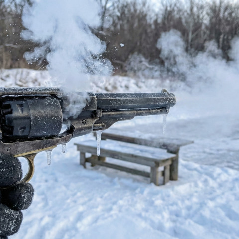Broń czarnoprochowa kontra mróz