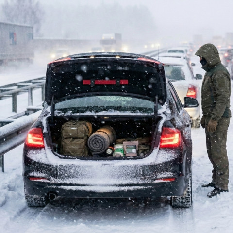 Samochodowy zestaw przetrwania. Czego uczy nas paraliż S7?