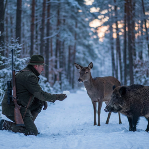 Myśliwskie tradycje wigilijne i noworoczne