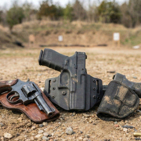 Kydex, skóra czy nylon? Jak kabury niszczą broń?