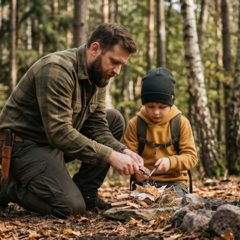 Edukacja terenowa: jak uczyć dzieci survivalu