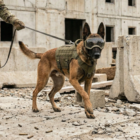 Jak szkoli się psy do zadań specjalnych?