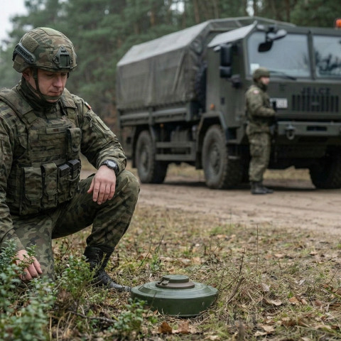 Polska opuszcza konwencję ottawską. Miny wracają