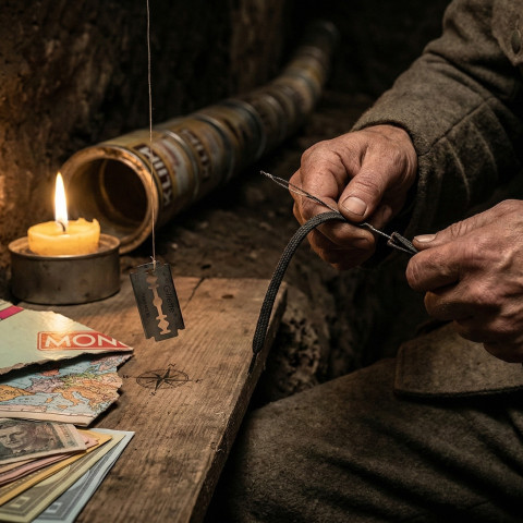 Mapa i kompas w Monopoly. Ucieczki jeńców w II WŚ