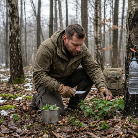Wczesna wiosna. Przetrwanie gdy znikną zapasy