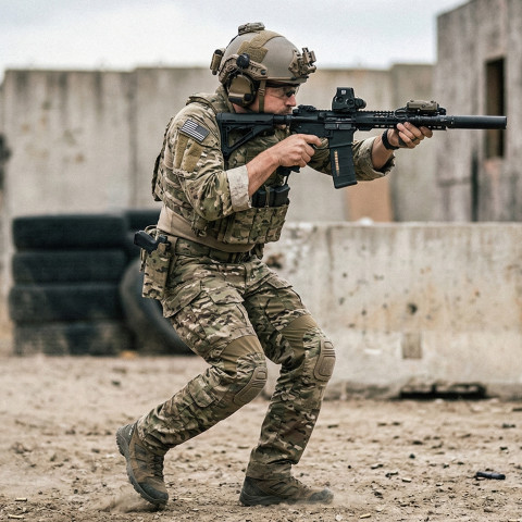Cofanie się z bronią: taktyczny moonwalk
