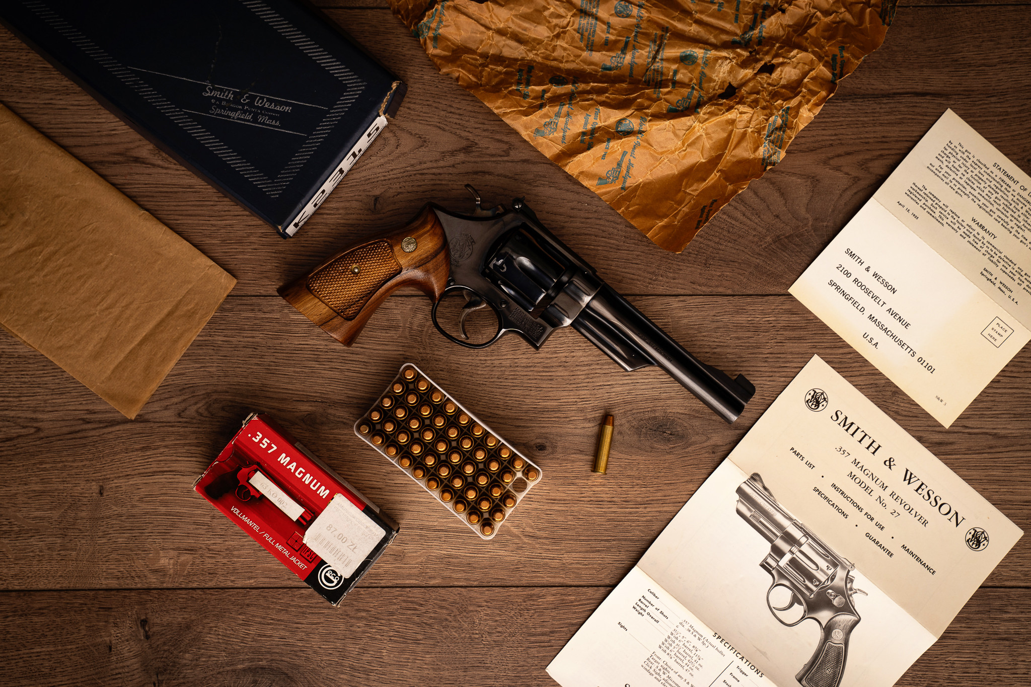 Rewolwer Smith&Wesson 27-2 egzemplarz kolekcjonerski - ogłoszenie handelbronia.pl