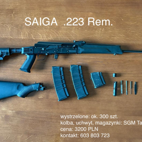 Saiga .223 Rem. - ogłoszenie handelbronia.pl