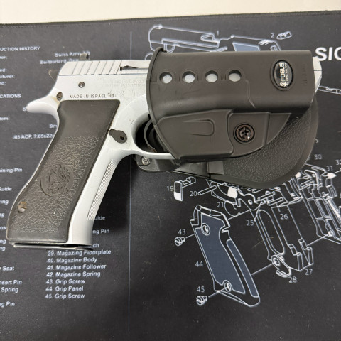 Pistolet IMI Jericho 941F nikiel - ogłoszenie handelbronia.pl