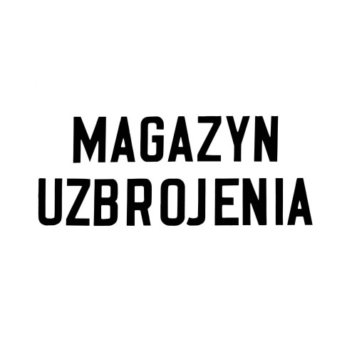 Magazyn Uzbrojenia - logotyp